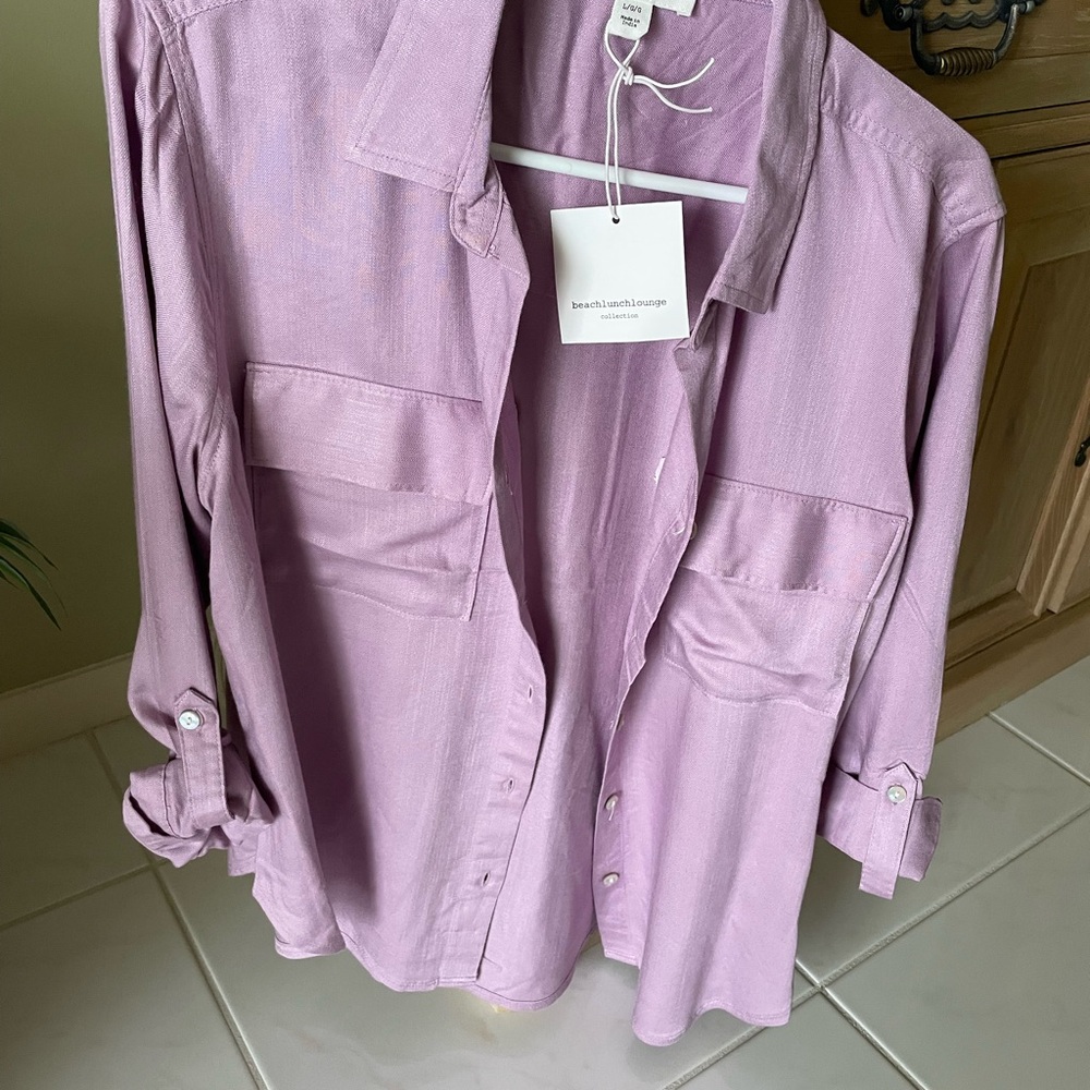 NWT mauve colored blouse